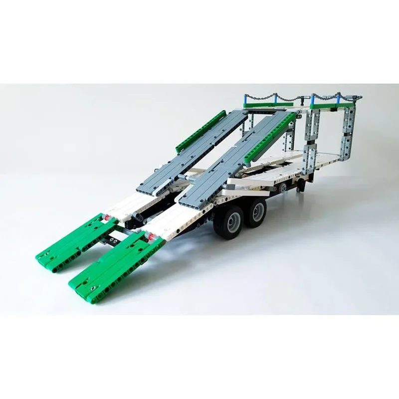 Classic MOC-44233 Car Transporter Semi Trailer 42078 Car Model 686PCS Assembly Parts High Difficulty Adult and Kids Toy DIY Gift