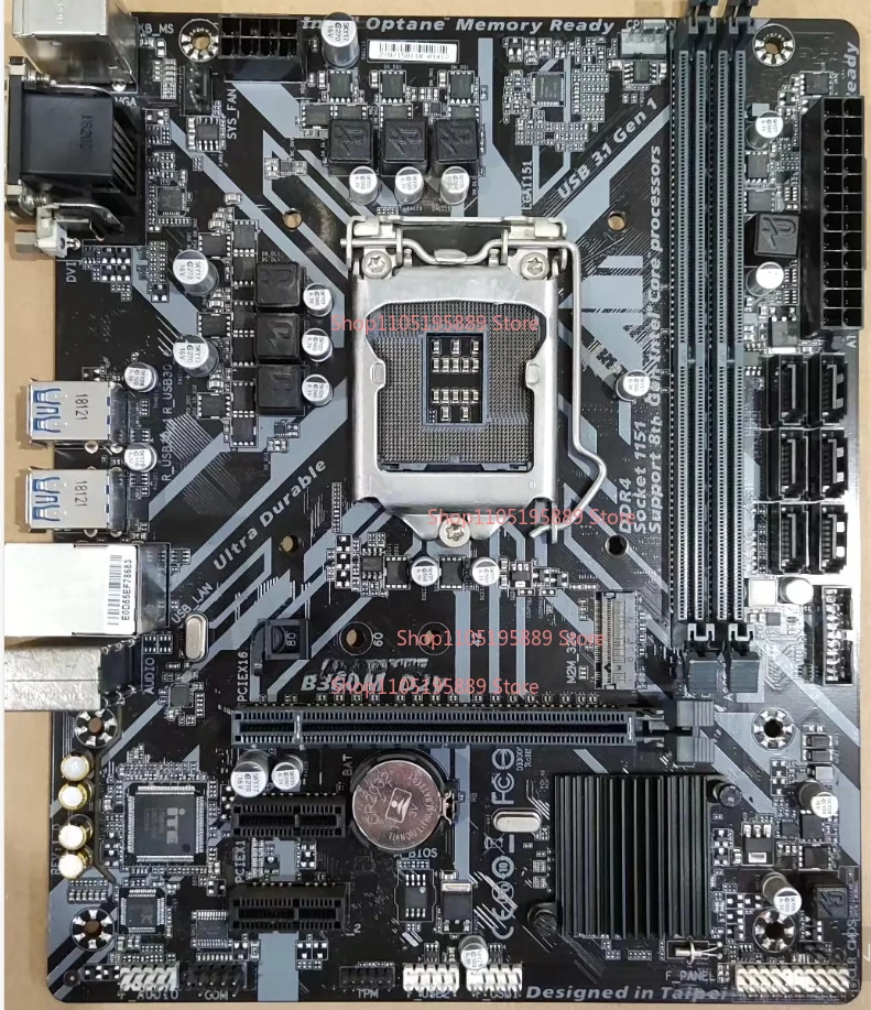 For Gigabyte B360M D2V Main Board, DDR4, Support 1151 Pins