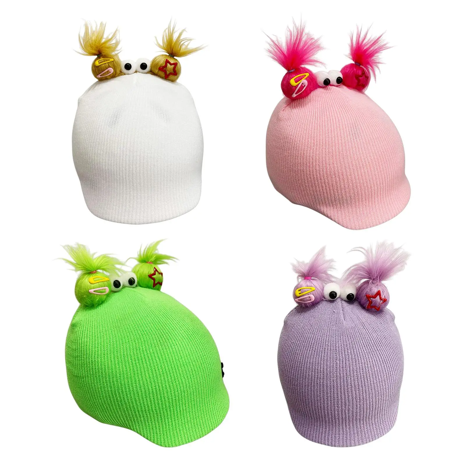 

Ski Helmet Cover Warm Creative Snowboarding Funny Winter Stylish Portable Ski Helmet Decoration Skiing Helmet Cover Knitted Hat