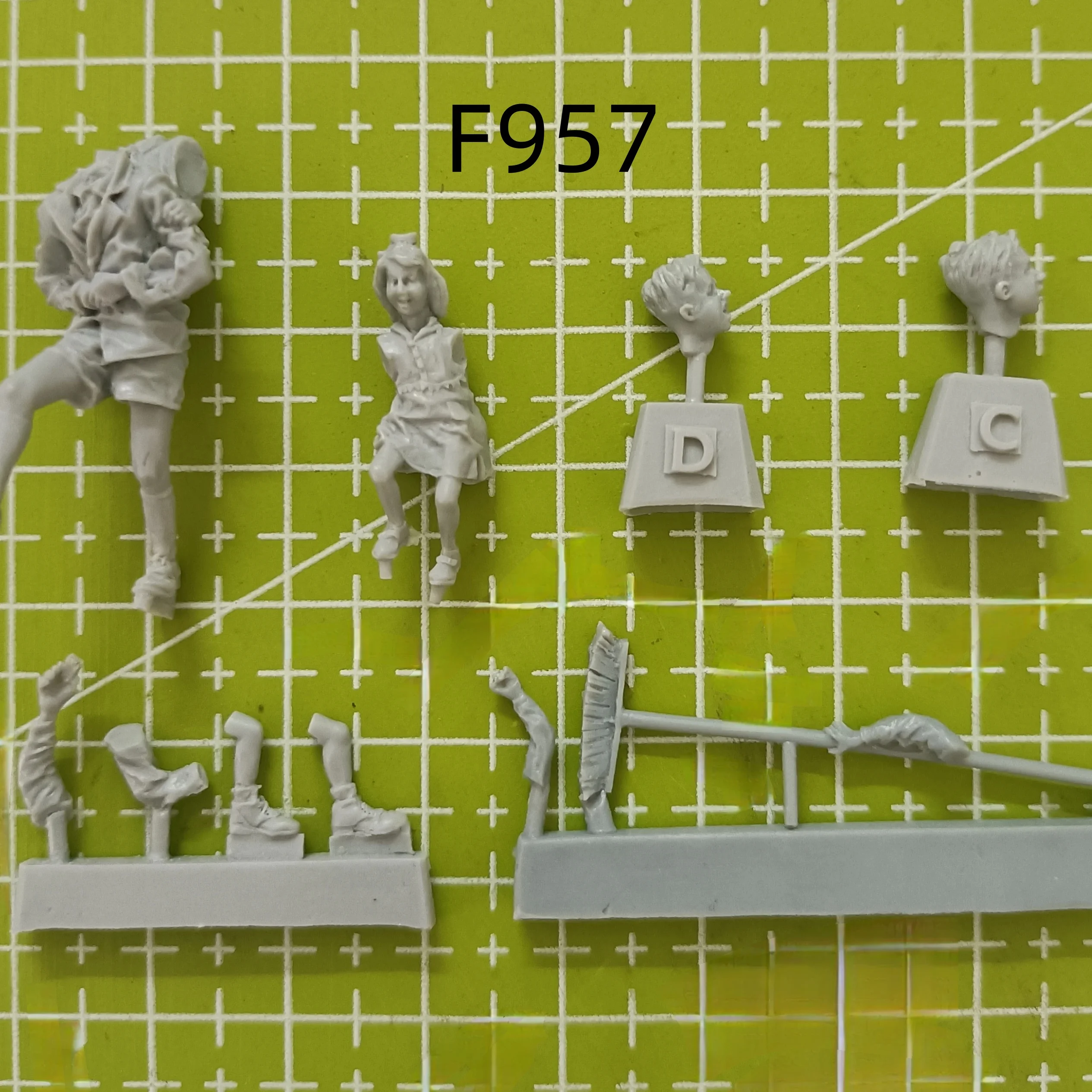 1/35  Resin Model Figure GK，Unassembled and unpainted kit