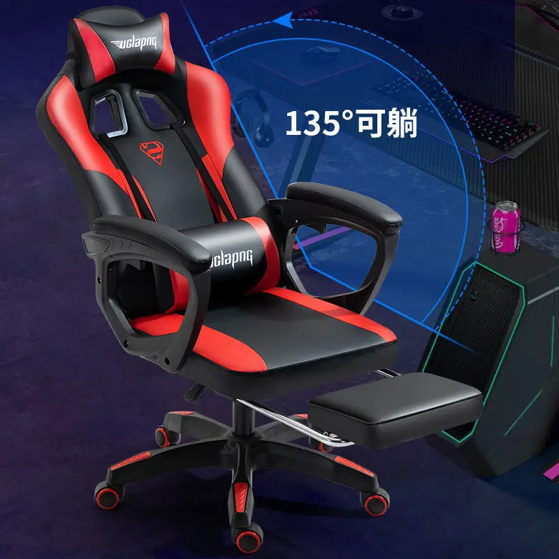 New Arrival  Popular Customizable Network Anchor Theme House Gamer Racing Game Chair Leather Gaming Chairs