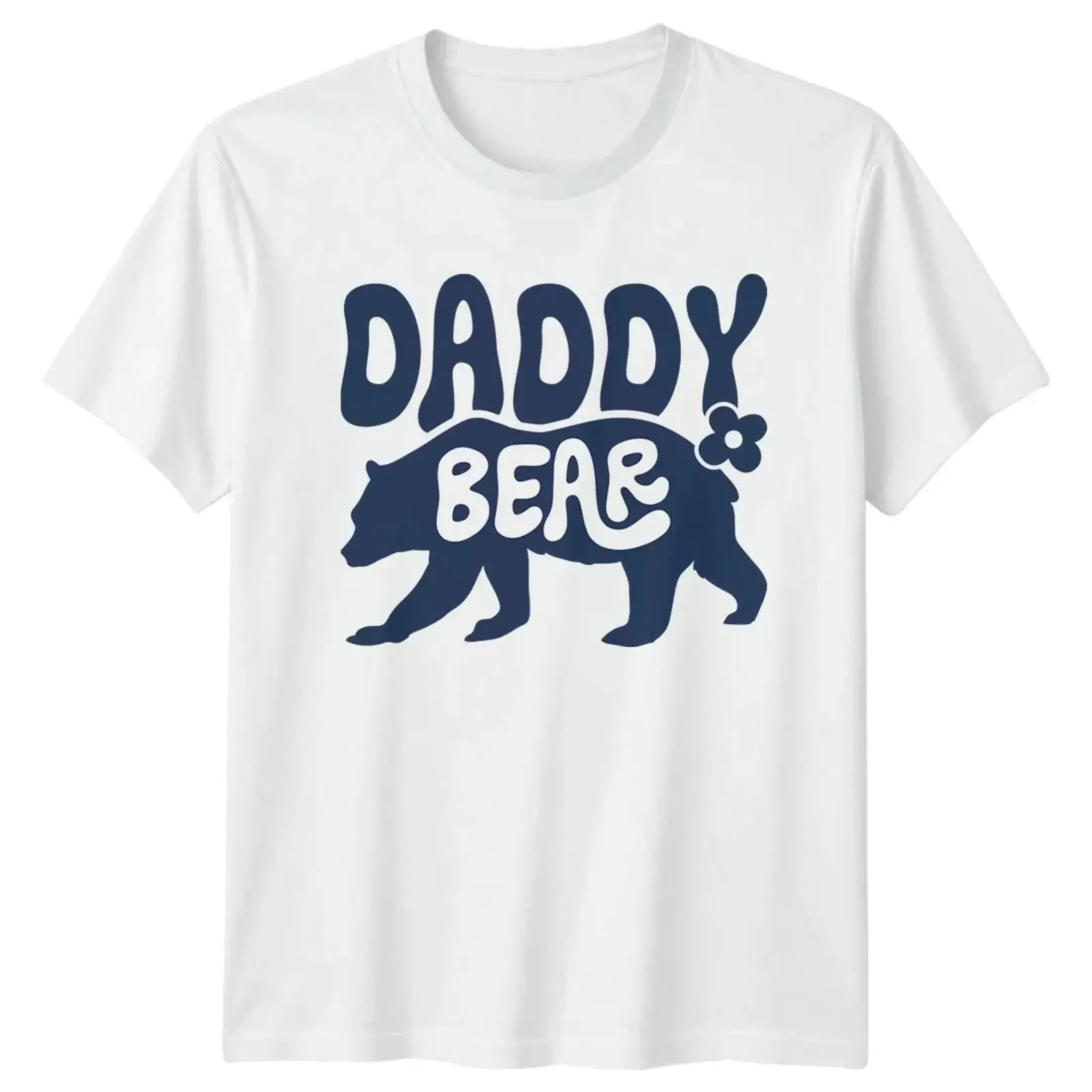 Papa Bear Men's T Shirt Retro Dad Fatherhood Father's Day for Him Image 1 of 4 vintage Washed homme streetwear graphic