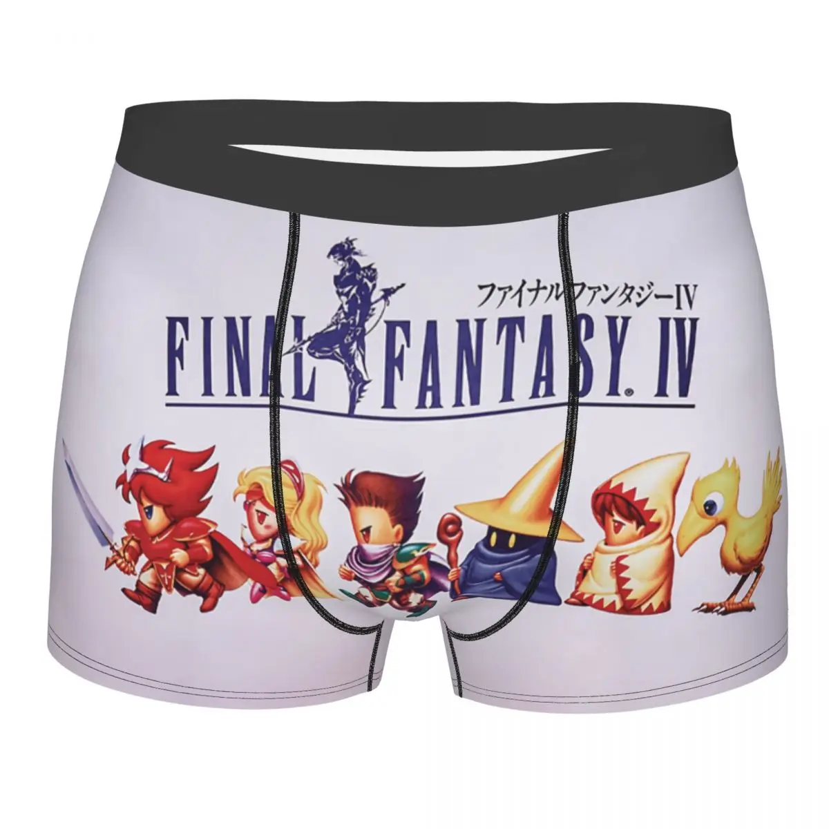 Hot Game Final Fantasy Underwear Men Sexy Printed Customized Boxer Briefs Shorts Panties Soft Underpants