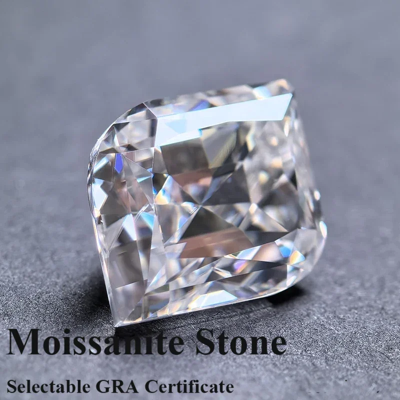 

Муассанит Камень Белый Цвет Форма Листья Специальная Огранка Очаровательные Бусины для DIY Изготовления Ювелирных Изделий Подвеска Выбор Сертификат GRA