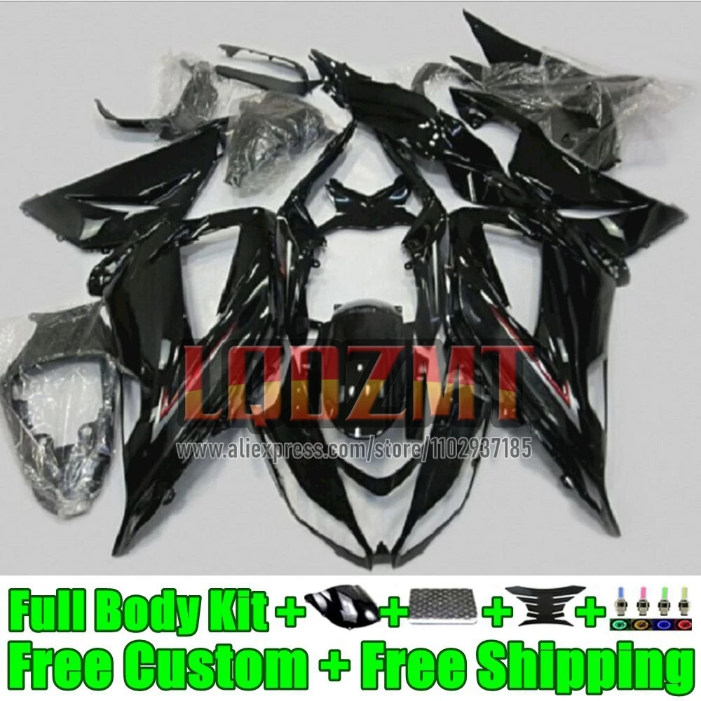 Body For KAWASAKI black stock NINJA ZX-6R ZX 6R 636 41No.34 ZX6R 2013 2014 2015 2016 2017 2018 ZX-636 13 14 15 16 17 18 Fairing