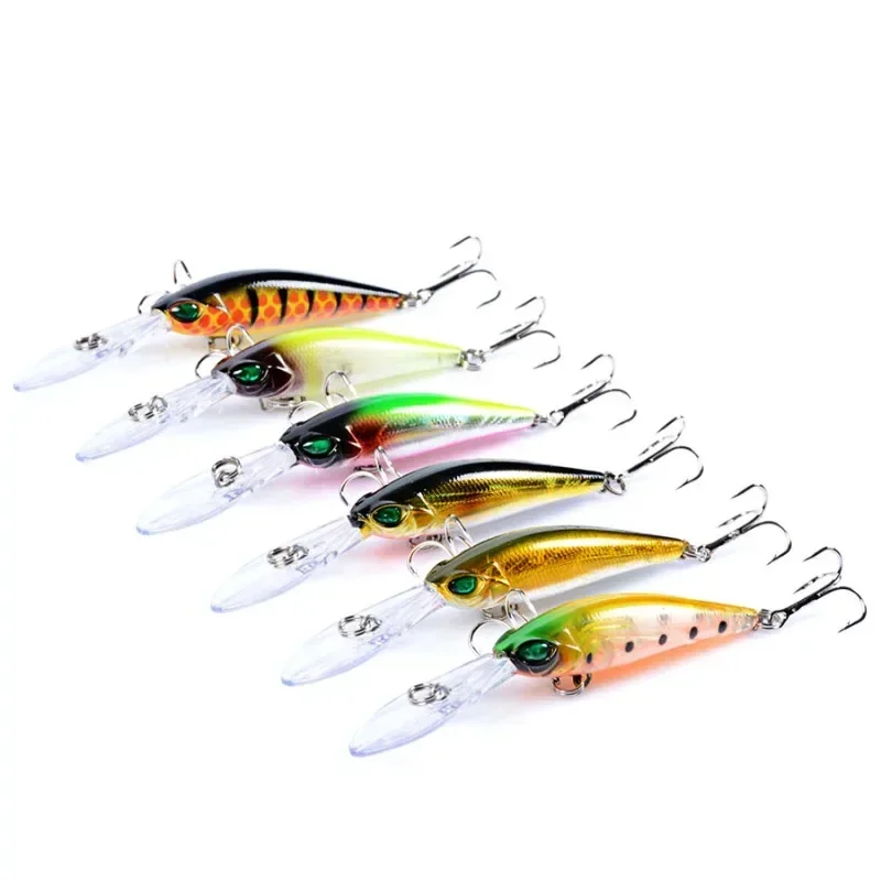 Minnow Crankbaits Fishing Lure/Accessories/Tackle Pesca Hooks Swimbait Hard Bait Artificial Wobbler For Fish/Pike/Trolling