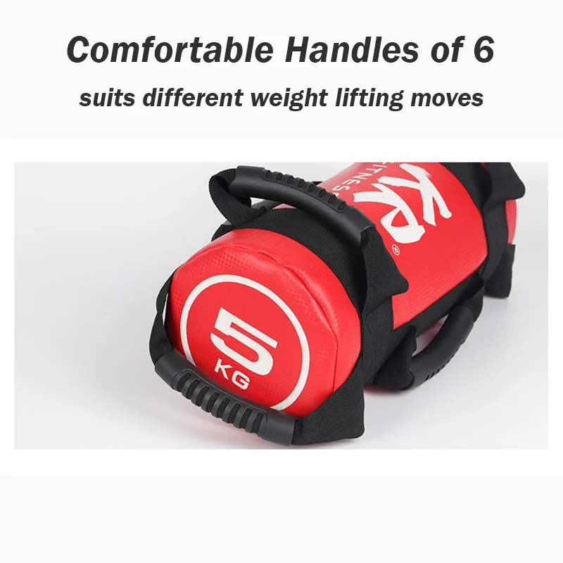 Sandbag power bags empty unfilled for weightlifting muscle training building energy bag gym home use fitness equipment