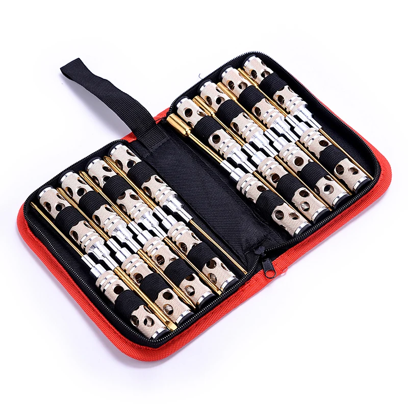 16 in 1 Tool Sets Hex Screw Driver Cross-head Slotted Screwdriver for RC Dozer Dumper Tipper Truck Car Model TH22877