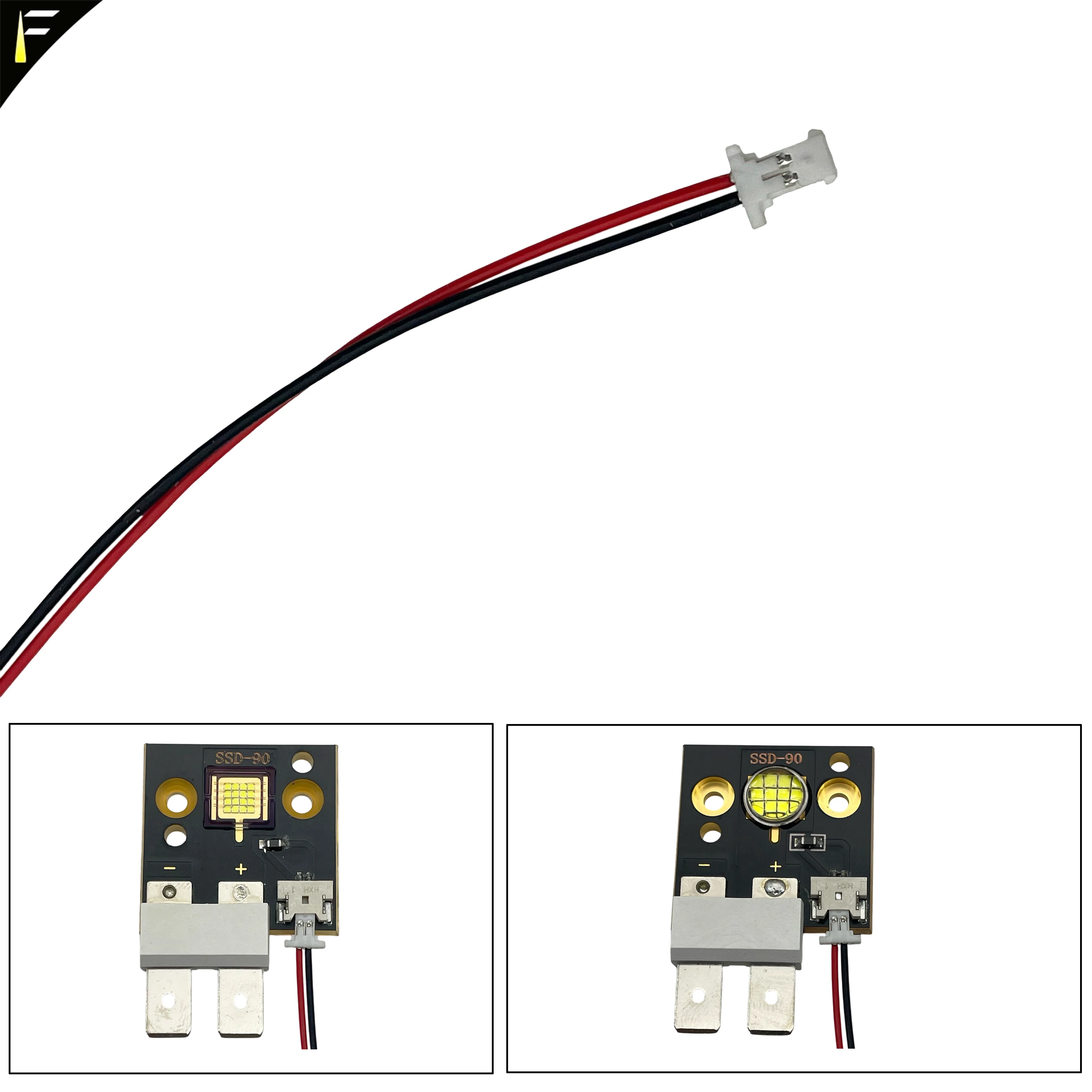 2 pieces Temperature Control Wire for SSD SST YYT LED Engine Source