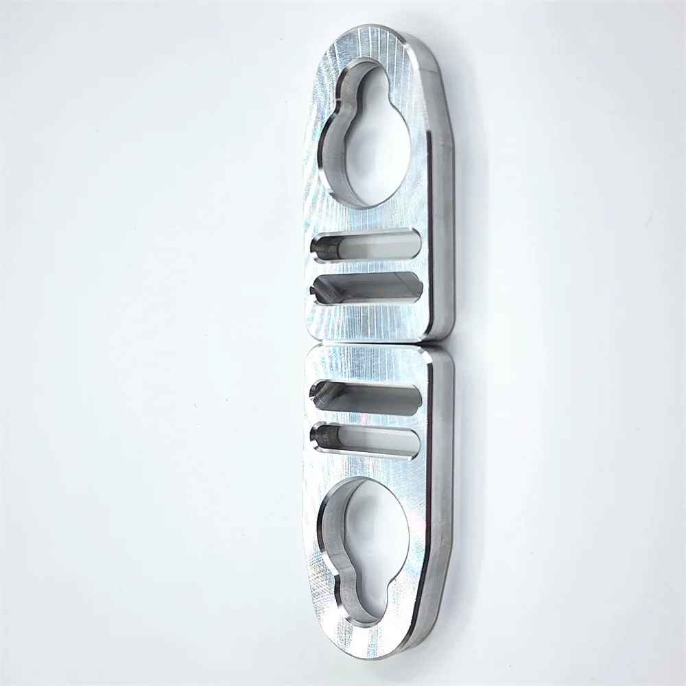 2 stücke Premium Aluminium Sitz Strap Ersatz Schnalle Clip für Kajak 1 "umreifung