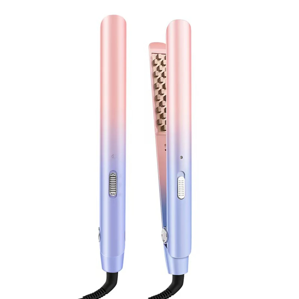 Professional Corn Irons Wave Curler Volumizing Electric Hair Brush Mini-Iron Hair Crimper - Hairdressing Tool for Curls