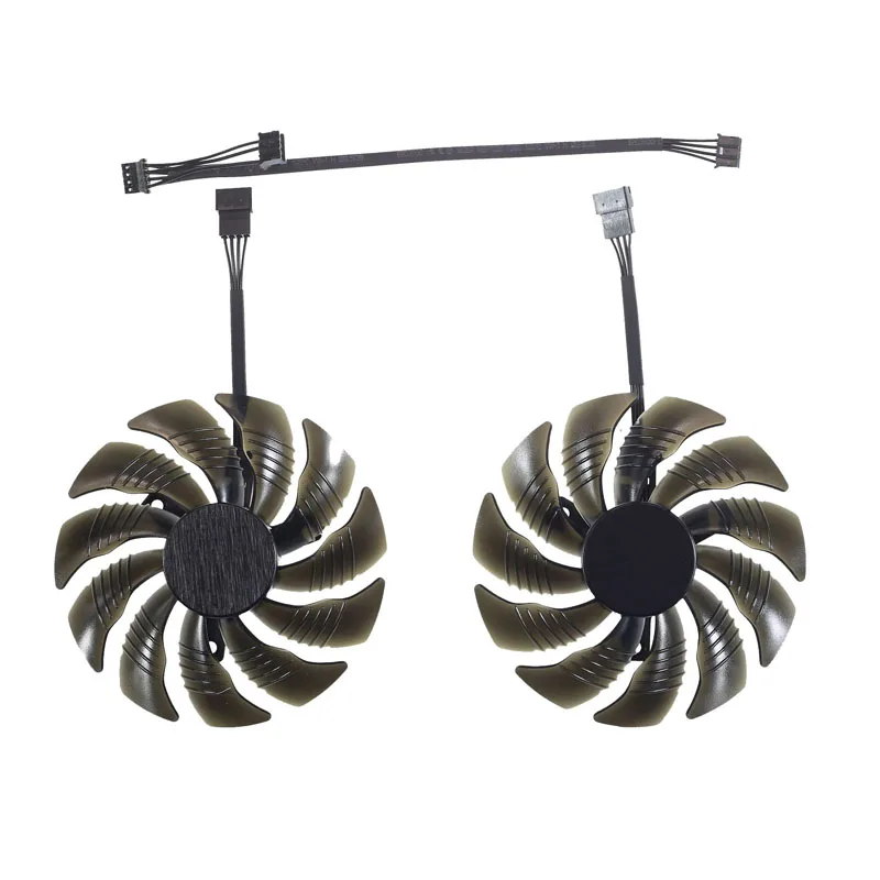88MM T129215SU PLD09210S12HH wentylator chłodzący do Gigabyte GeForce GTX 1050 Ti RX 480 470 GTX 1060 G1 karta graficzna wentylatory — zdjęcie 2