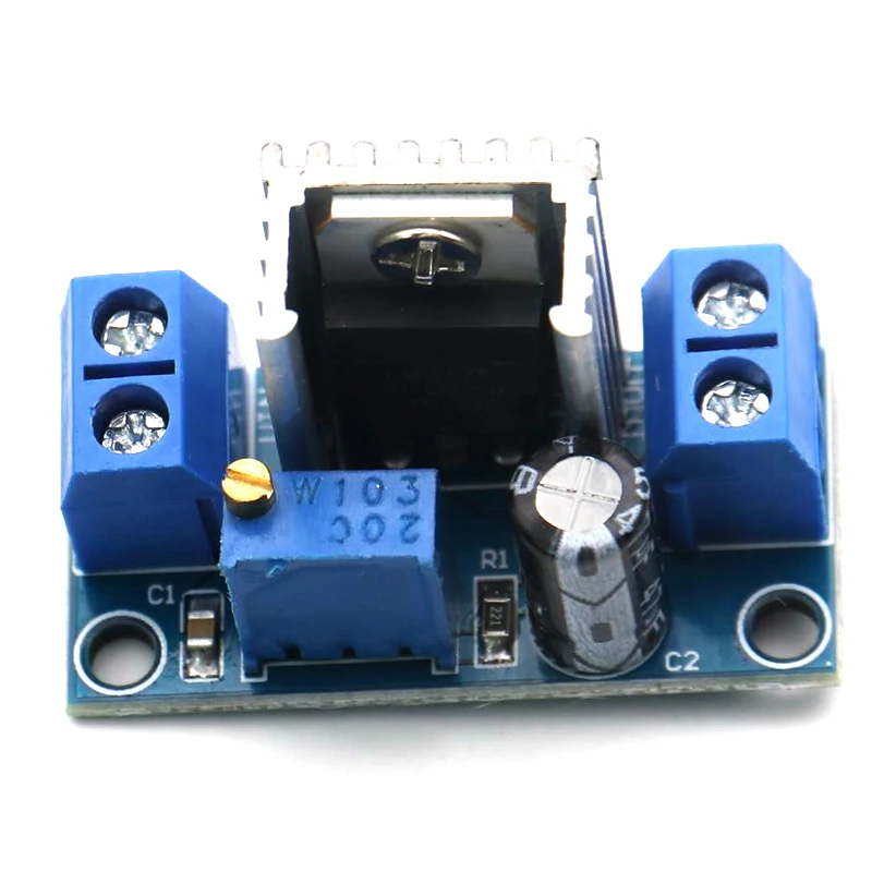 10pcs/lm317 einstellbares geregeltes Leistungs modul, DC-DC DC-Wandler, Step-Down-Board, einstellbarer linearer Regler