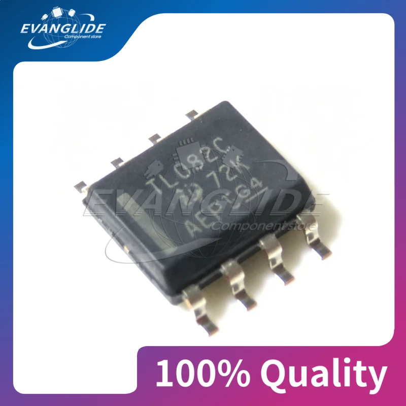 5 PCS/LOT TL082CDR TL082C 2-channel JFET-input operational amplifier, SOP-8 format