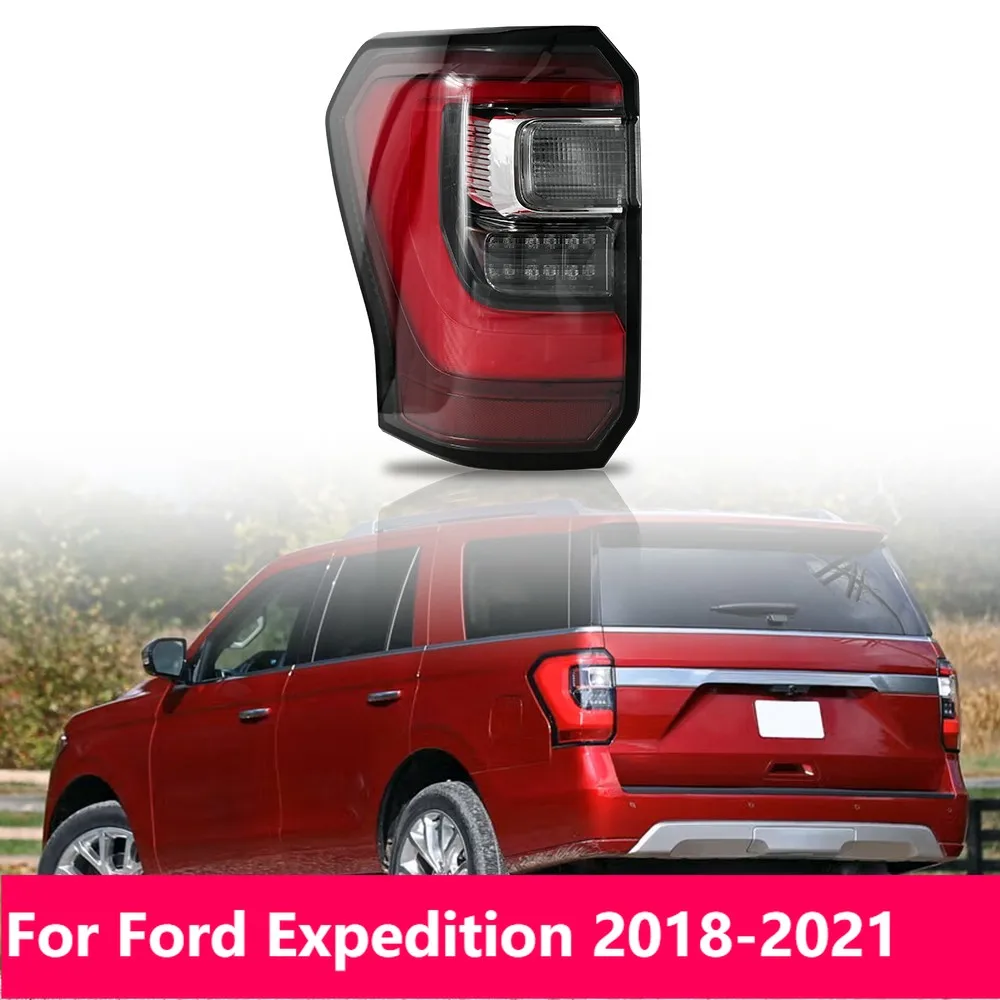 For Ford Expedition 2018-2021 LED Tail Lamp Left Side Driver Side Rear Light Assembly Sequential Turn Signal Direct Replacement