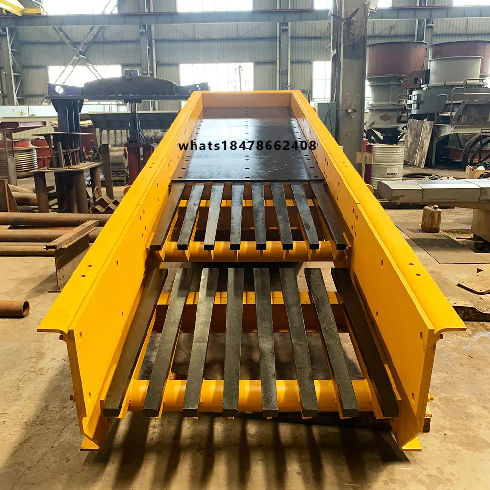 High Quality ZSWT 490 Quarry Stone Vibrating Grizzly Screen Feeder Electromagnetic Vibrator Core Motor for Granite Production