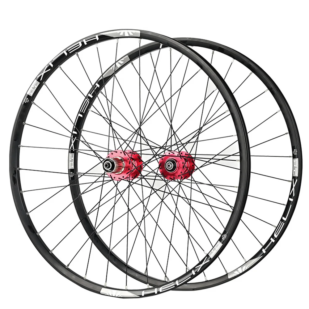 Custom 26/27.5/29 Inch NOVATEC Bicycle Wheelset Sunringle TR25/27/29 Rim HT Stainless Steel Spokes Steel Freehub HG 8-11Speed