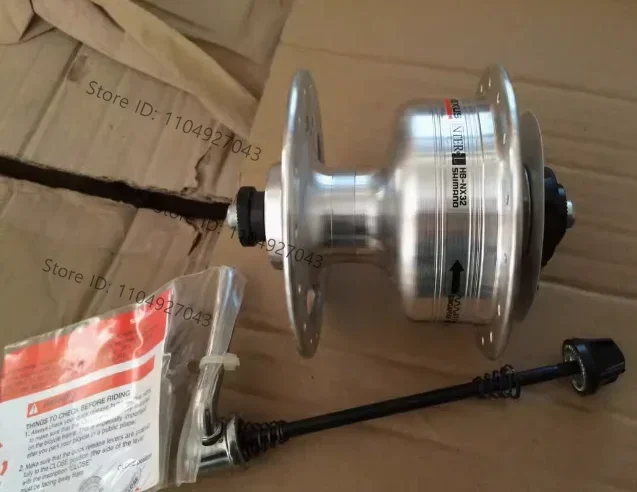 1pc for Shiman o dyno front hub 6v - 3w generator hb-nx32 32h with skewer 100mm