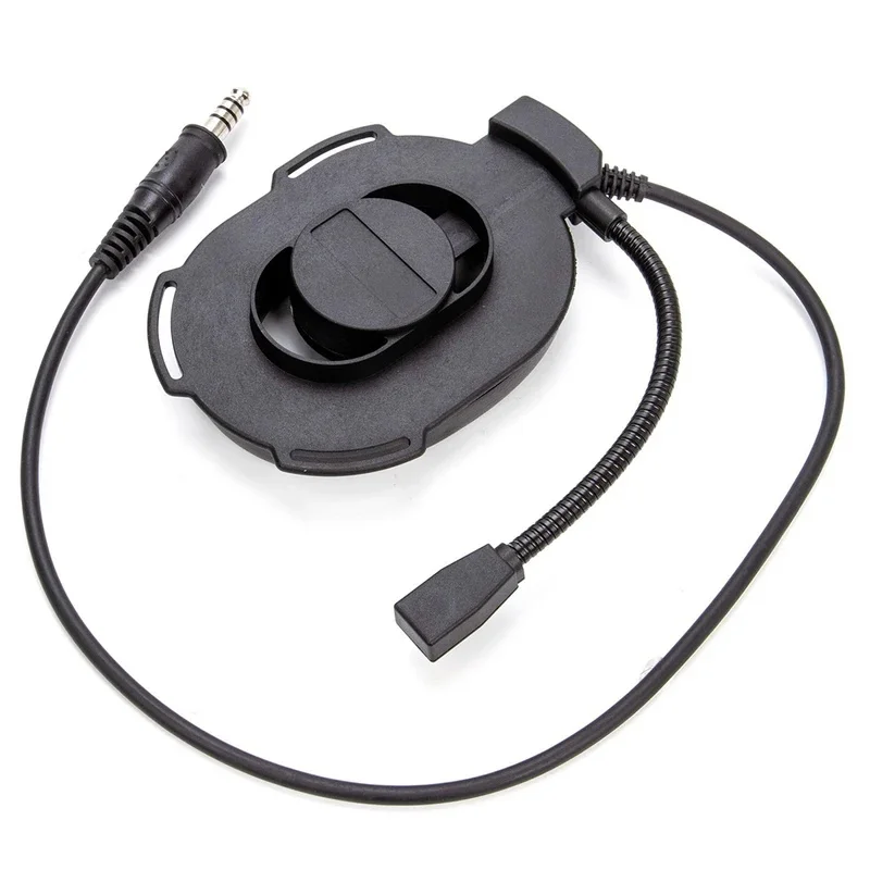 7.1 MM Walkie Talkie Earpiece Microphone, Portable Two-Way Radio Headset for Bowman Elite II HD03