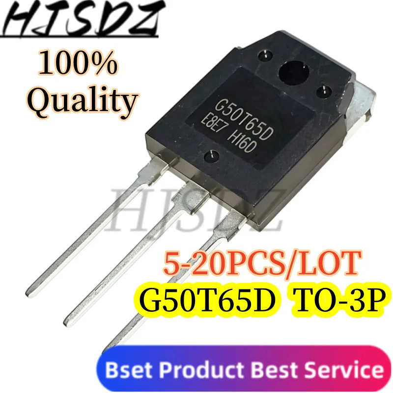 IGBT Tube【5-20PCS/LOT】 G50T65D TO-3P 650V 50A 50N60