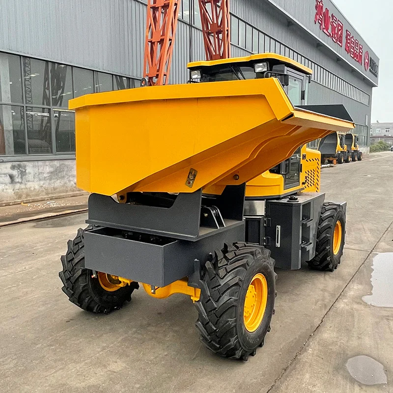 2025 حار بيع حالة جديدة 4 طن مزرعة شاحنة قلابة صغيرة قلابة قلابة قلابة صغيرة تحميل الذاتي