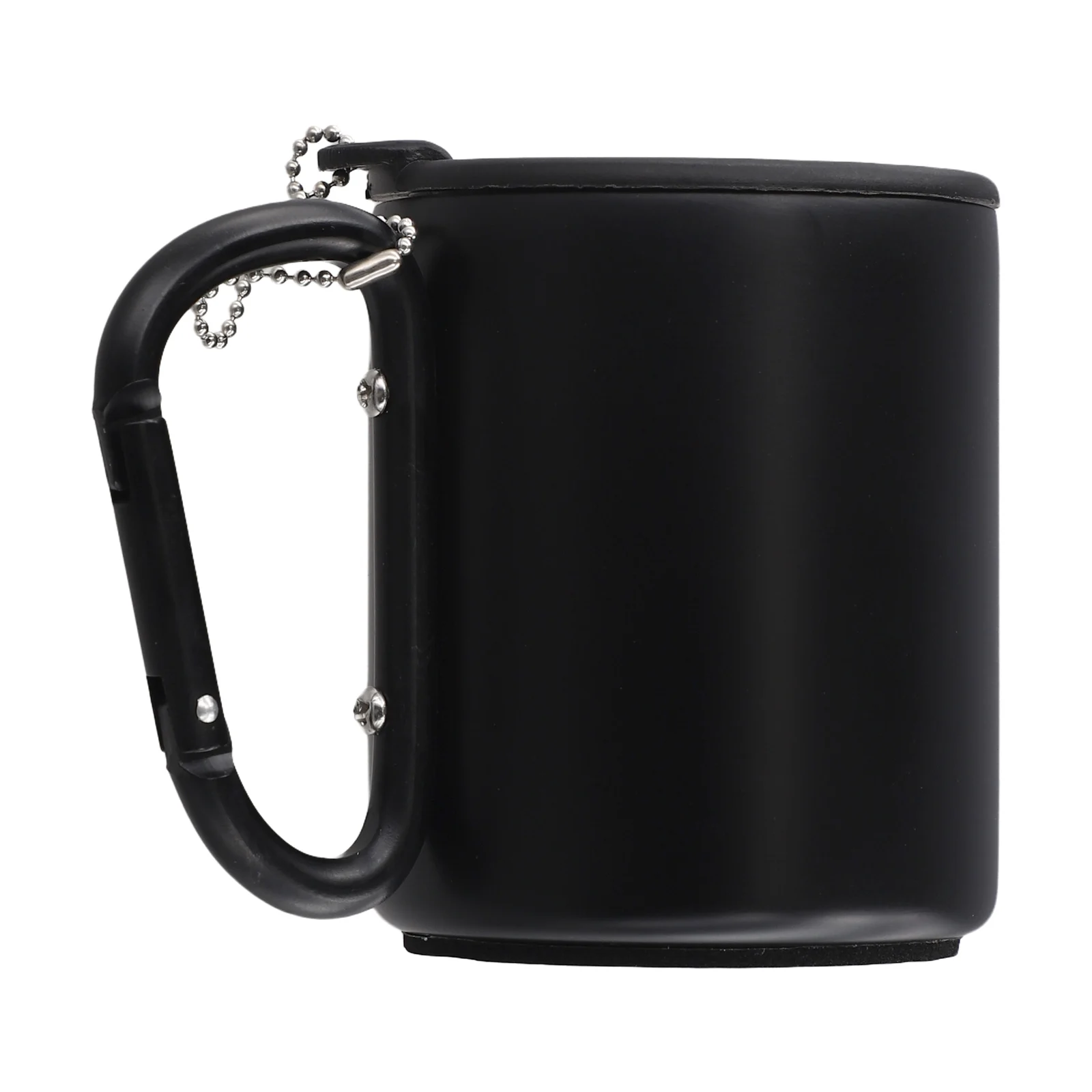 Double Layer Mug Camping Carabiner Mug Uneven Surfaces Optimal Temperature Retention Outdoor Use Secure Lid For Camping