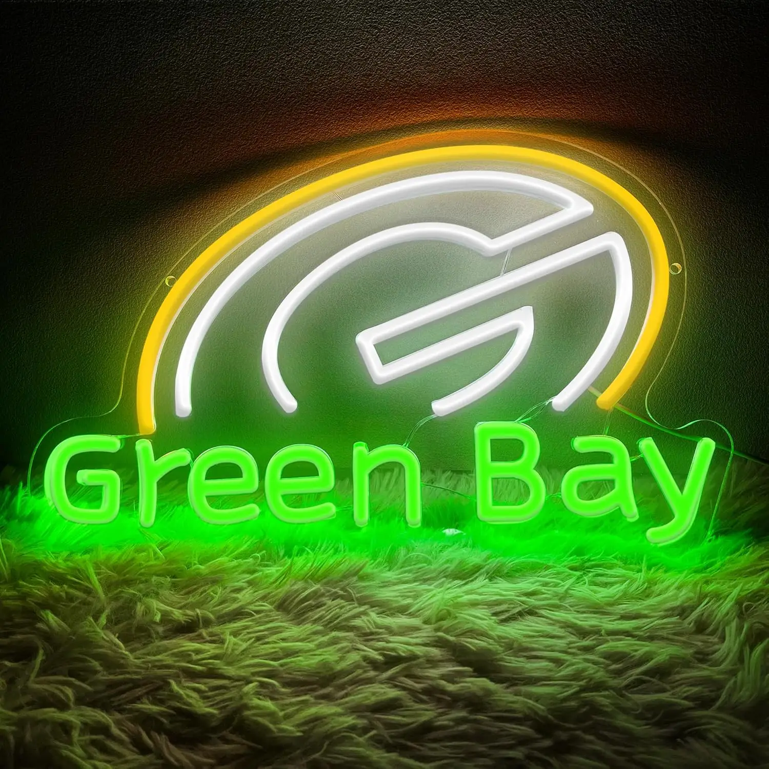 

Неоновая вывеска с футбольной командой, USB LED-подсветка для декора комнаты, клуба, игровой комнаты, спальни, подарок, спортивный настенный светильник