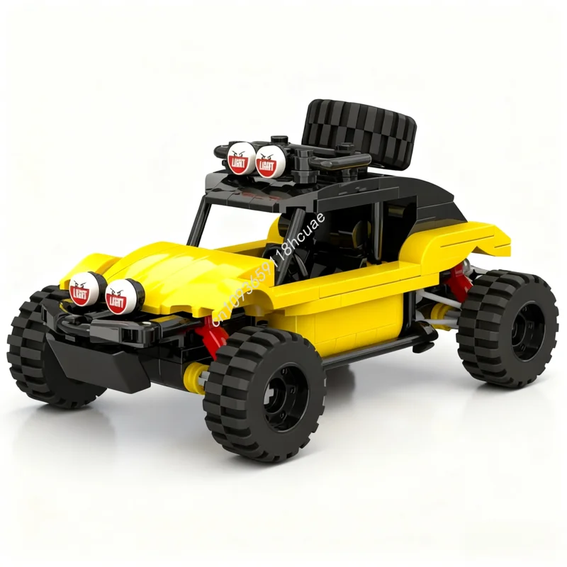 

276 шт. MOC Wombat Typhoon в стиле багги City Champions суперкар модель строительные блоки детские игрушки подарки на день рождения и Рождество