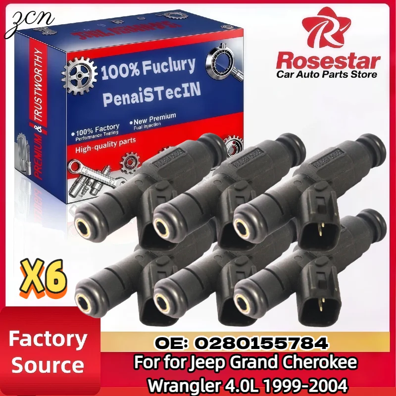 Set Of 6 Fuel Injec…