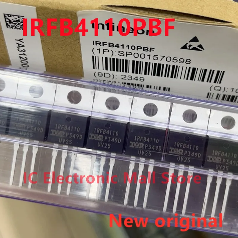 

50PCS New original IRFB4110PBF IRFB4110 TO-220 MOS N Channel MOSFET 100V 180A transistor