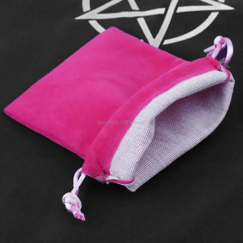 

Tarot Flannelette Bag DND Jewelry Drawstring Package Flannelette Bag Tool