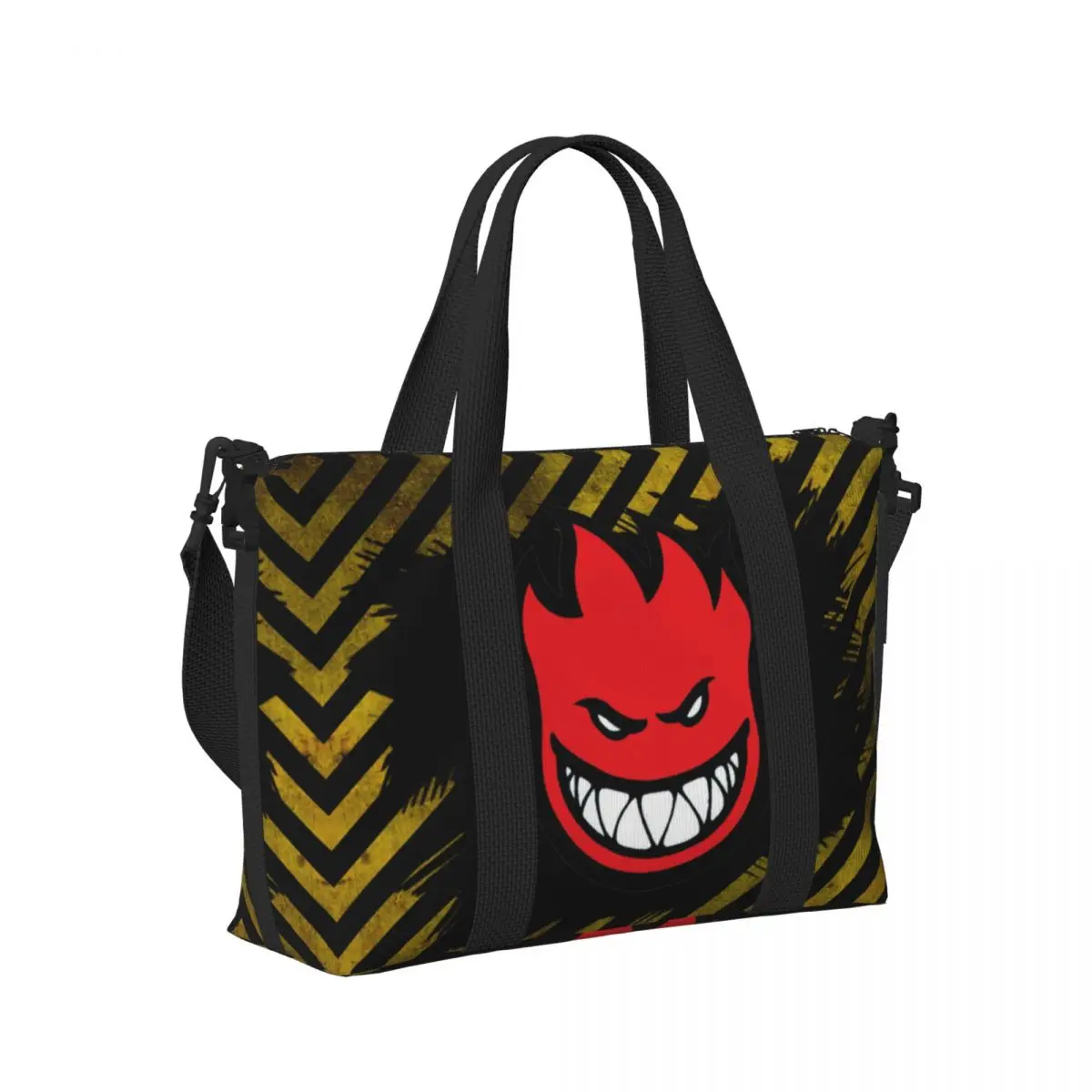 

Spitfire Скейт Пляжная дорожная сумка Большая вместительная сумка-тоут для спортзала Спортивная женская дорожная сумка для покупок