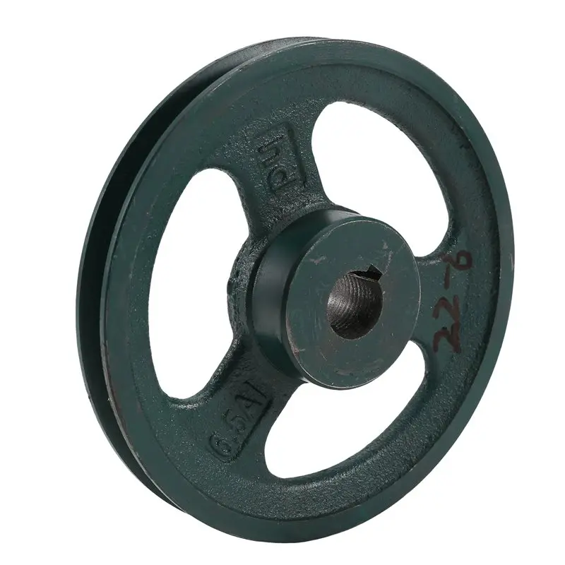 TFORU-A-Type Single Groove Thickened Hollow Pulley Motor Reducer Transmission Wheel