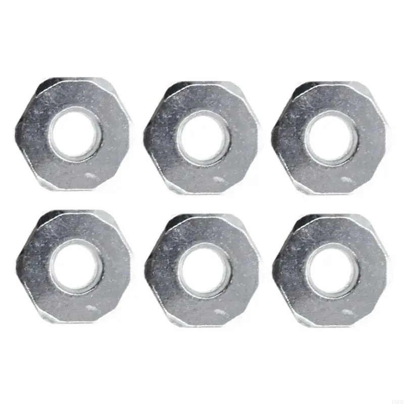 

P0UE Metal Guide Bar Nut Replaces for MS360 MS361 MS362 MS380 MS390 Chainsaw 6 Set