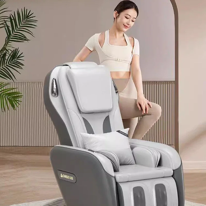 

1massage Beauty Furniture Cosmetics Salon Electric Heat Full Body Machine Waist Chair Office Barber Chaises De Massager Marquise