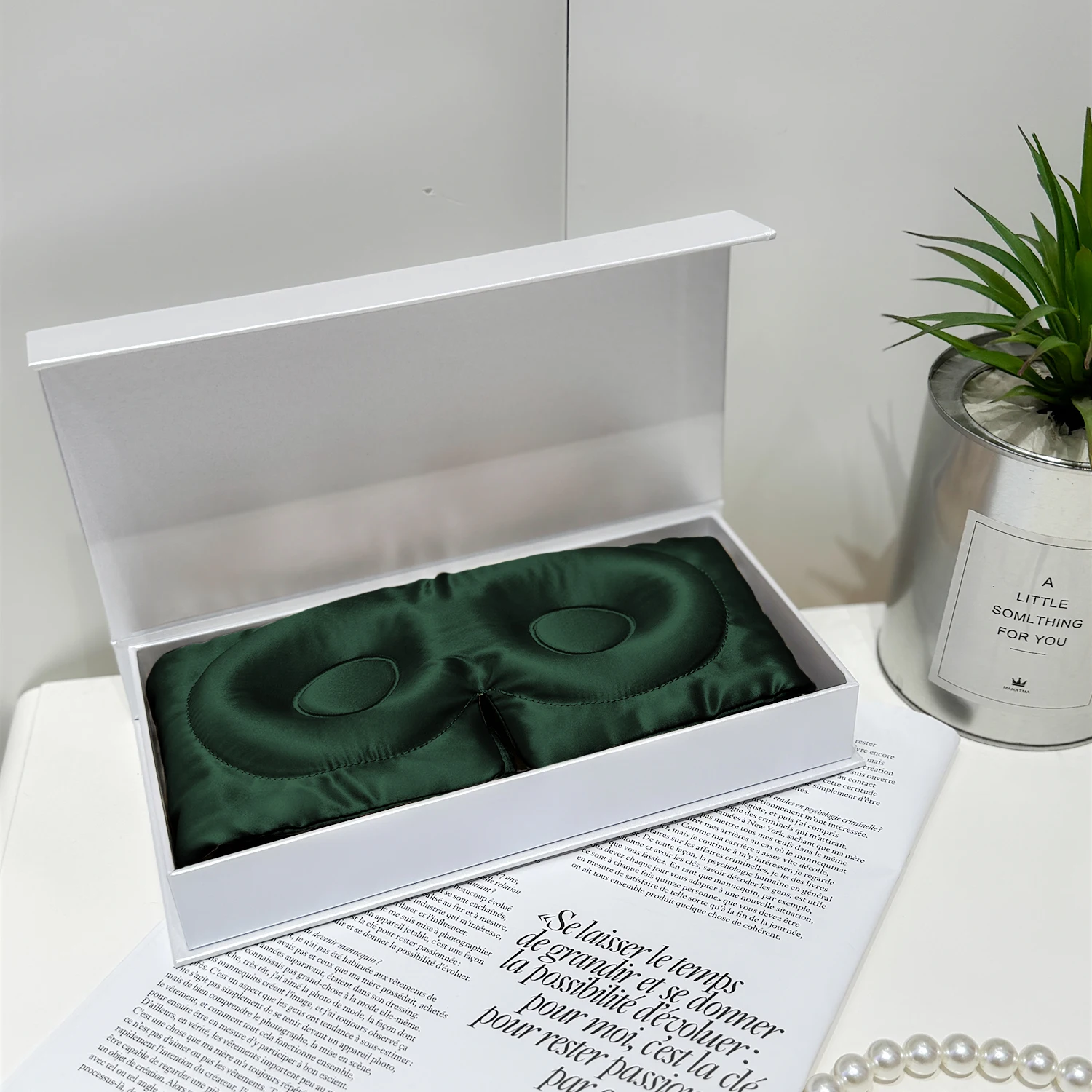 100% Natural Silk Sleep Mask F - đánh giá và giá Luxury Natural Skincare