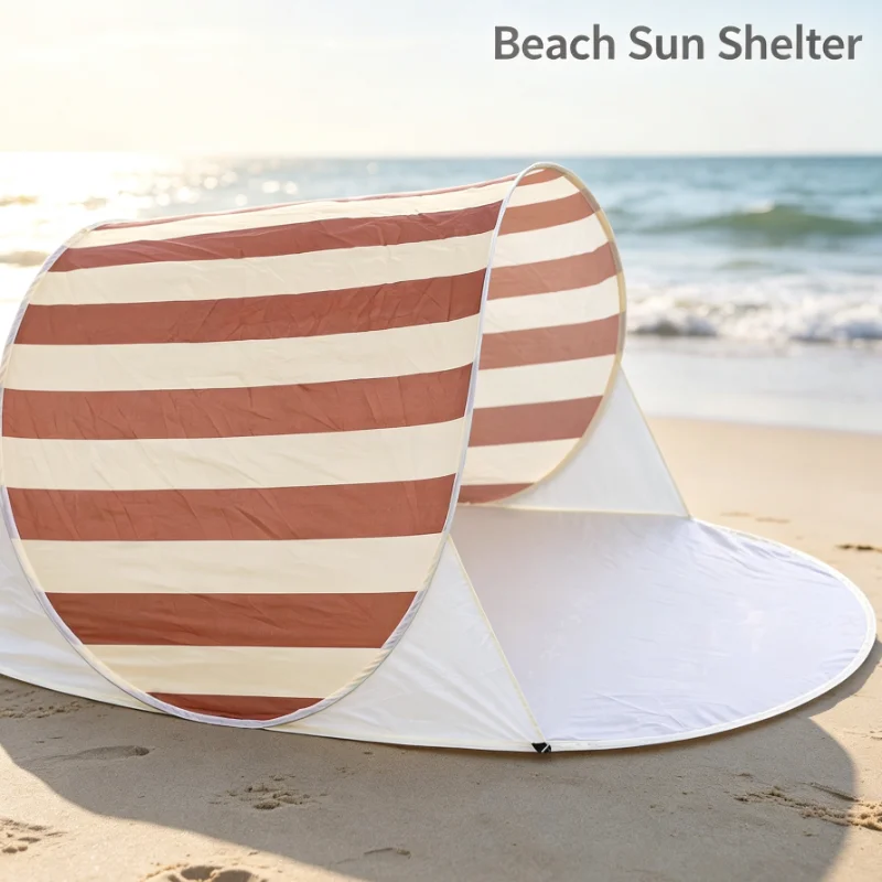Pop Up Beach Tent Sun Shelter Portable Automatic Instant Setup Shade Canopy For Outdoor Camping Fishing Picnic Sand Beach