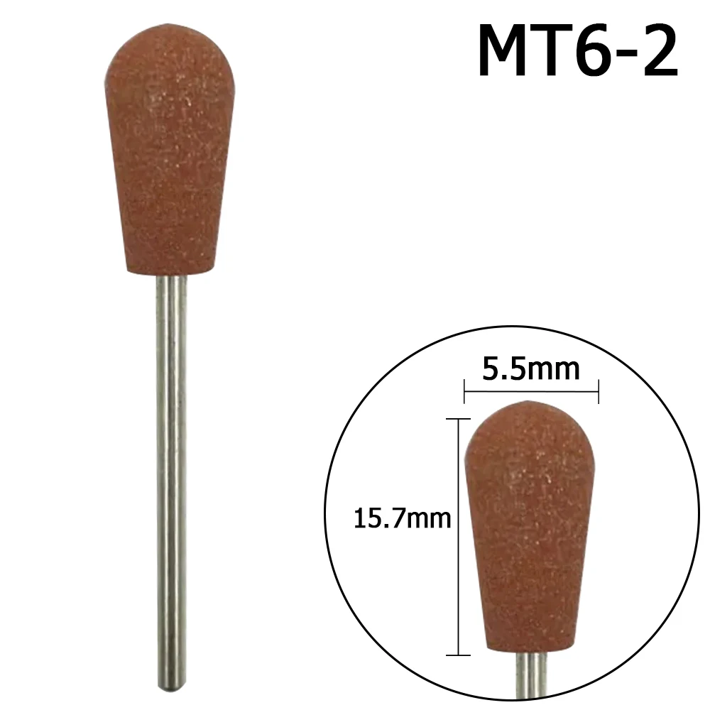AG Dental Bits Rubber Silicon Nail Drill Milling Cutter for Manicure Bit Flexible Polisher Machine Electric Nail File Art Tools
