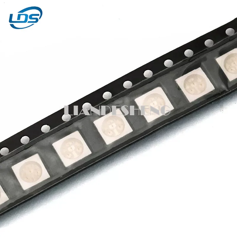 5pcs 5050 LED lamp patch LED full color seven color highlighting