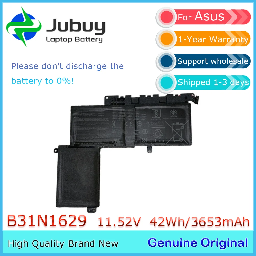 B31N1629 11.52V 42Wh 3653mAh Original Laptop Battery for ASUS FD080T E203 E203MAH E203NAH 3ICP5/57/81