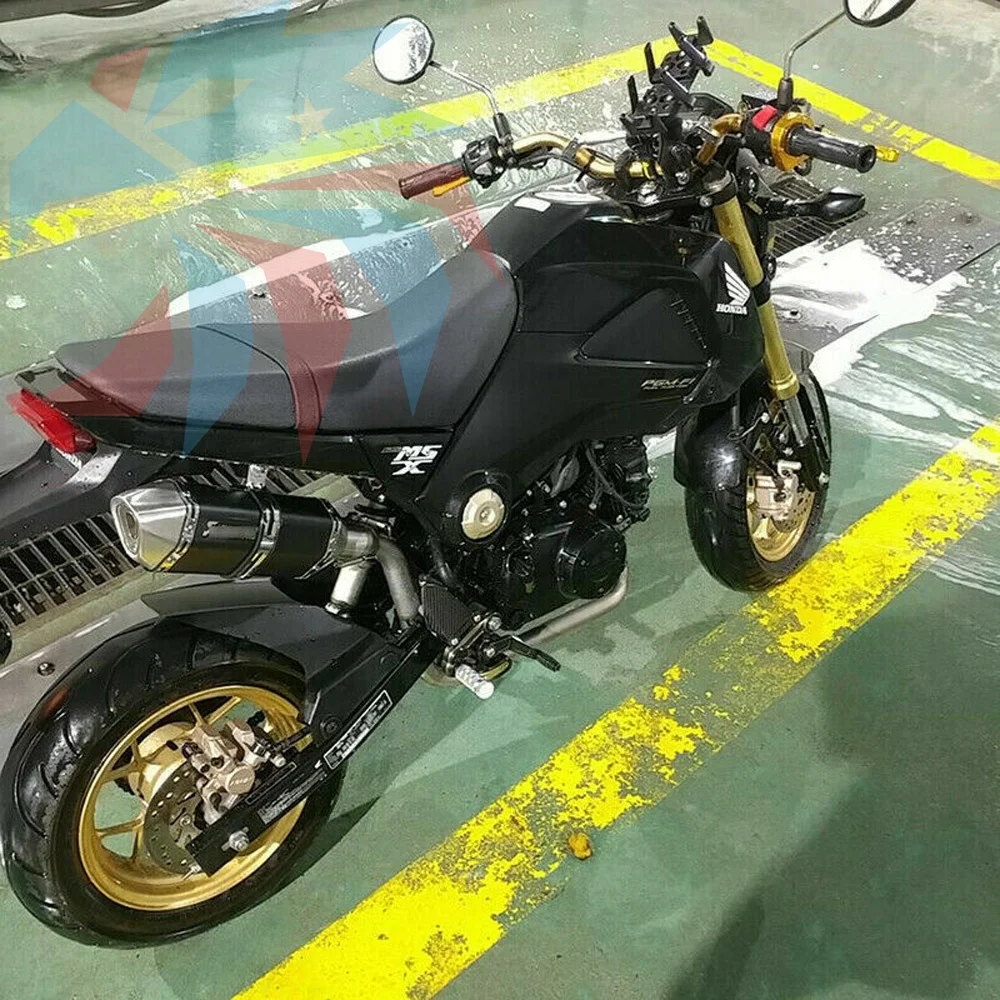 

Уникальная выхлопная труба для мотоцикла, подходит для тайского мотоцикла, выхлопная труба Monkey Foreport Little Monsters 125, MSX 125, модифицированная выхлопная труба Pi