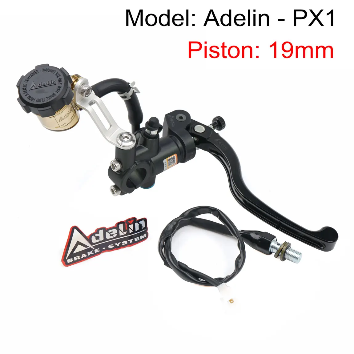 Universal Adelin PX1 Motorrad Radial Montage Bremse Kupplung Hauptzylinder Lenker Motorrad Hydraulikpumpe Bremsen Hebel