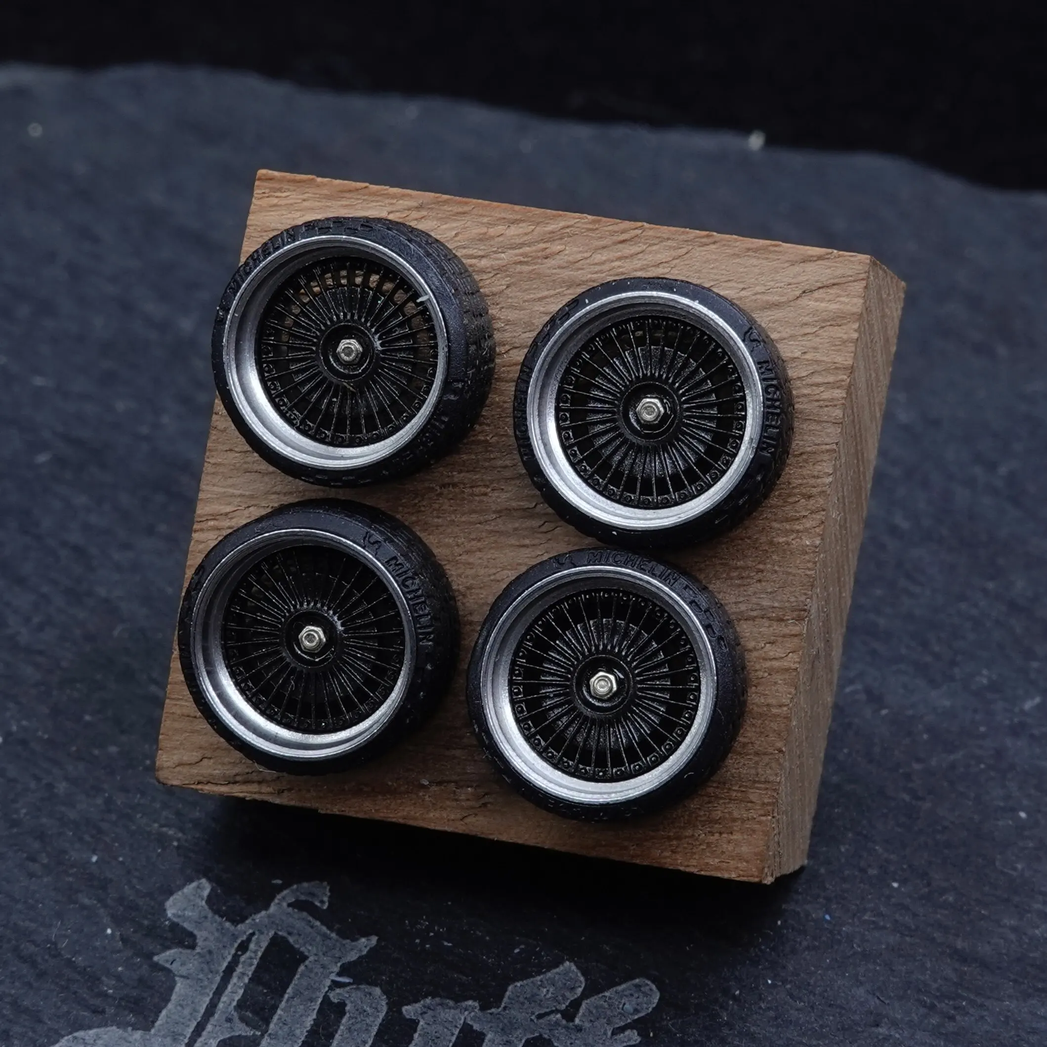 Moyeu de roue à échelle PuffStudio_1/64, moyeu enfichable de 8.8mm adapté aux accessoires de Modification de modèle de voiture 1/64