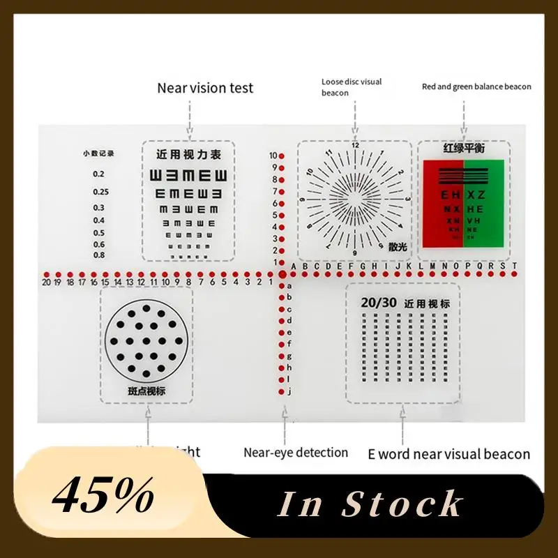 A78K New Torrington Block AC/A Ophthalmic Strabismus Detection Tool Fornear-Eye Position Screening