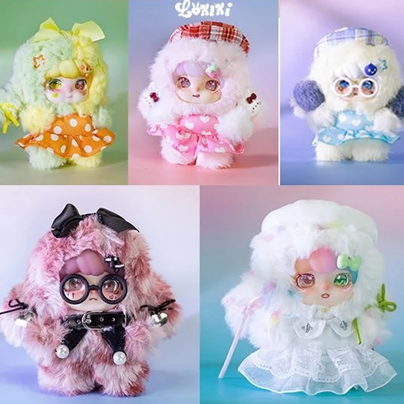 Lokiki Sweety Second Power Series Blind Box Trendiges Spielzeug Desktop-Ornament Rucksack-Anhänger Niedliche Puppe Mystery Box Überraschungs-Geschenk