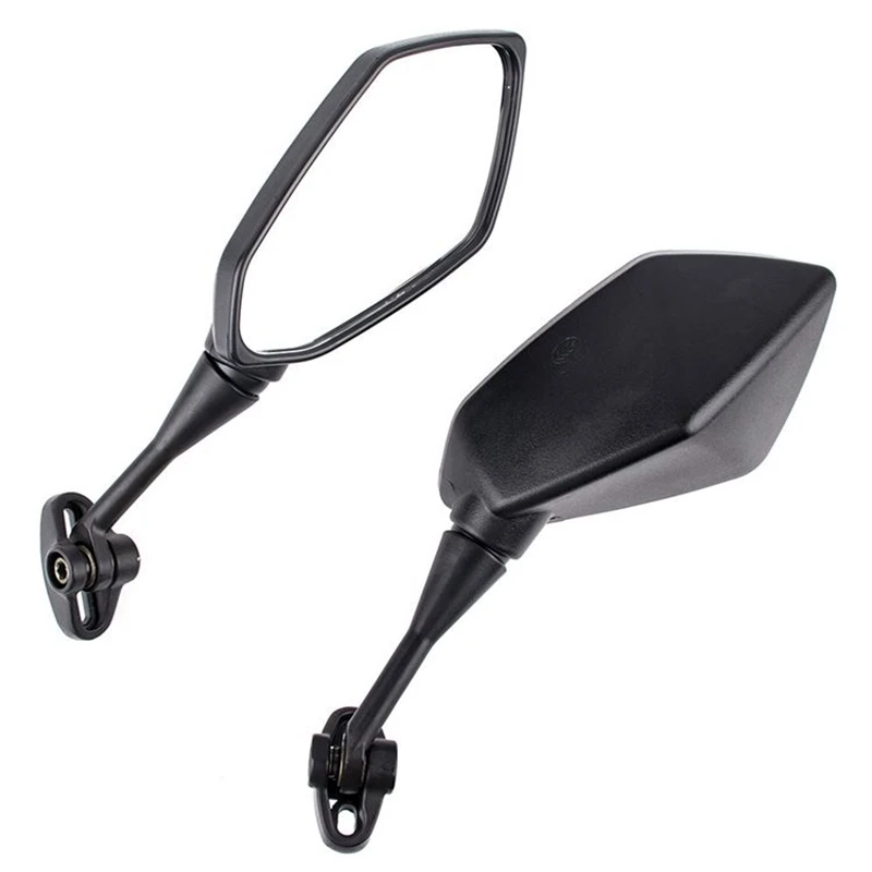 Motorcycle Rearview Mirrors For Kawasaki Ninja 250R EX250 2008-2012 /Ninja 650R ER6F 2006-2019 Black