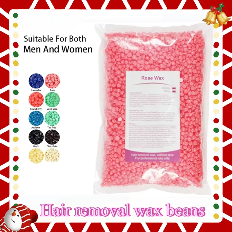 Wax Beans Hot Film Painless Waxing Beads Depilatory 500g/1000g  Hard Wax Beans Heating Wax Machine Bikini Face Body Hair Removal