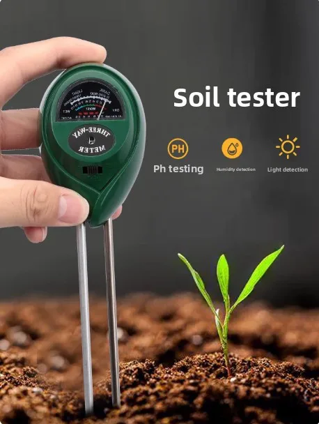 Soil moisture detector High-precision flower pot pH water plant fertilizer nutrient meter instrument