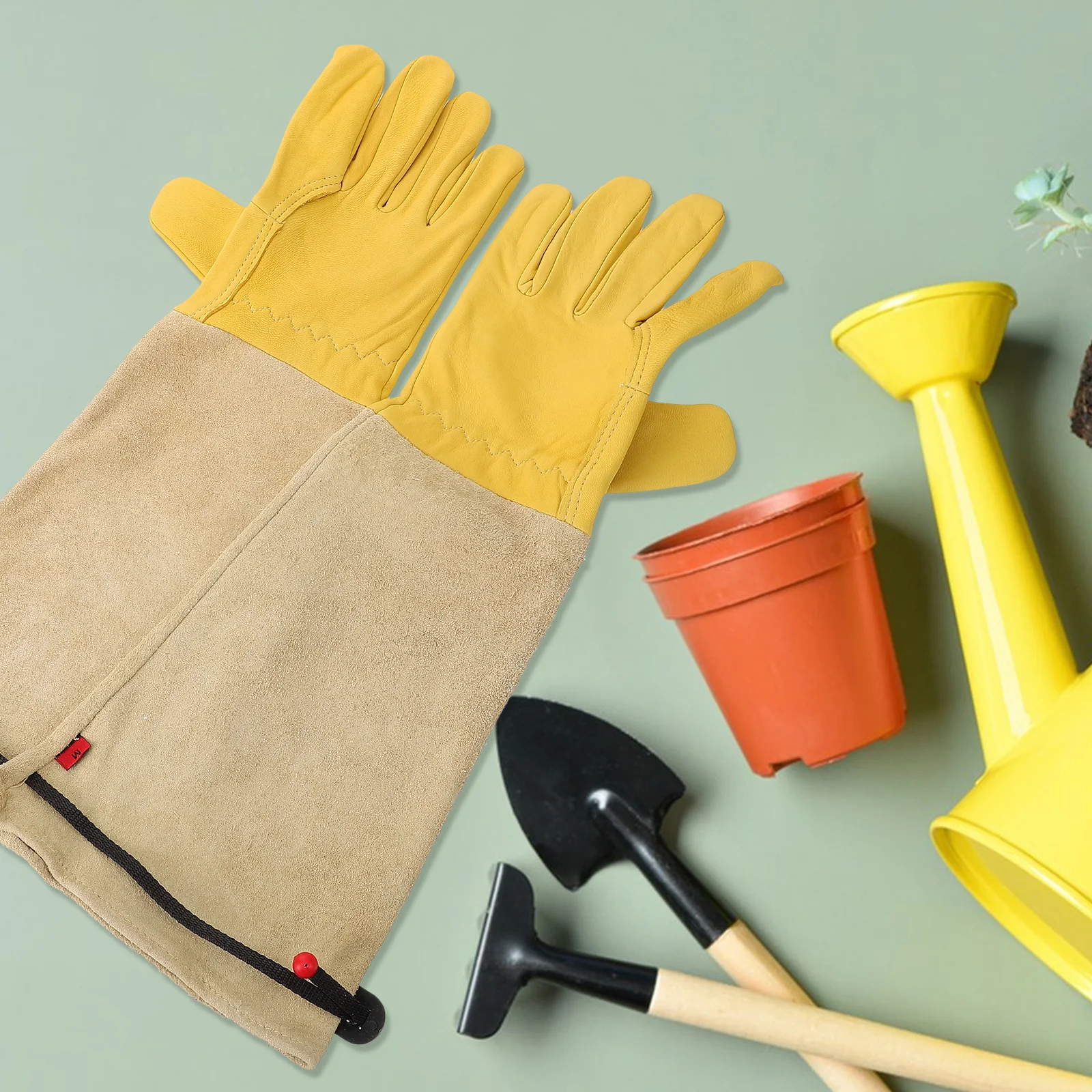 

Gardening Protective Work for Handling Maintenance Carrying Adjustable Buckle Non Slip Digging Gloves Gardening