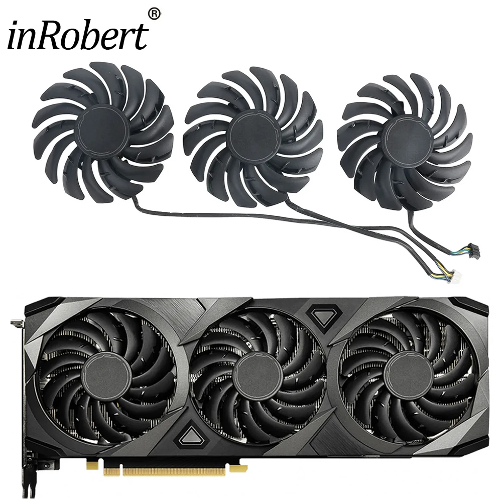 85mm PLD09210B12HH 4pin RTX3070 Cooler Fan For MSI GeForce RTX 3070 3080 3090 VENTUS 3X GAMING Graphic Card Cooling Fan